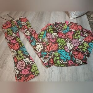 Vera Bradley Multicolor Floral Pajama Set size S
